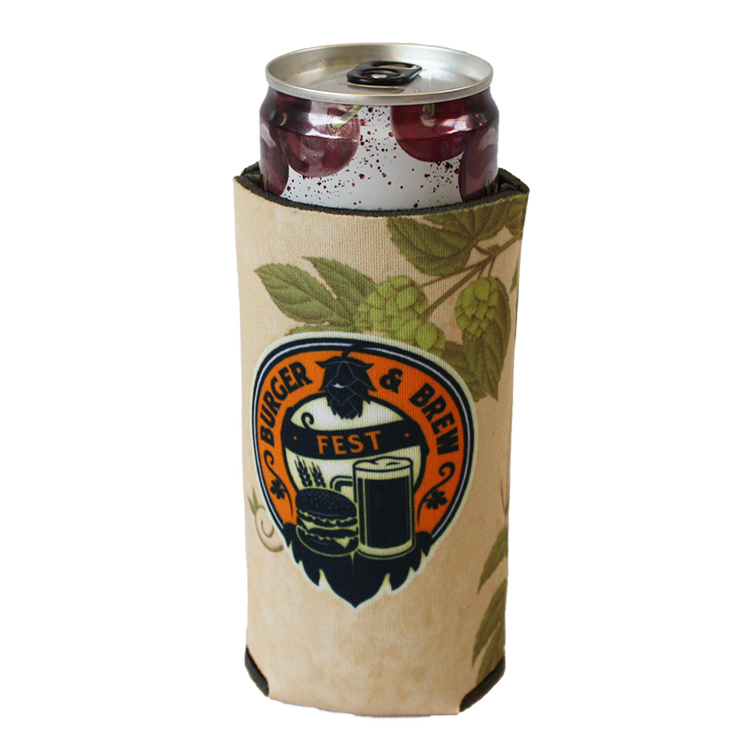 Sublimated Slim Can Cooler