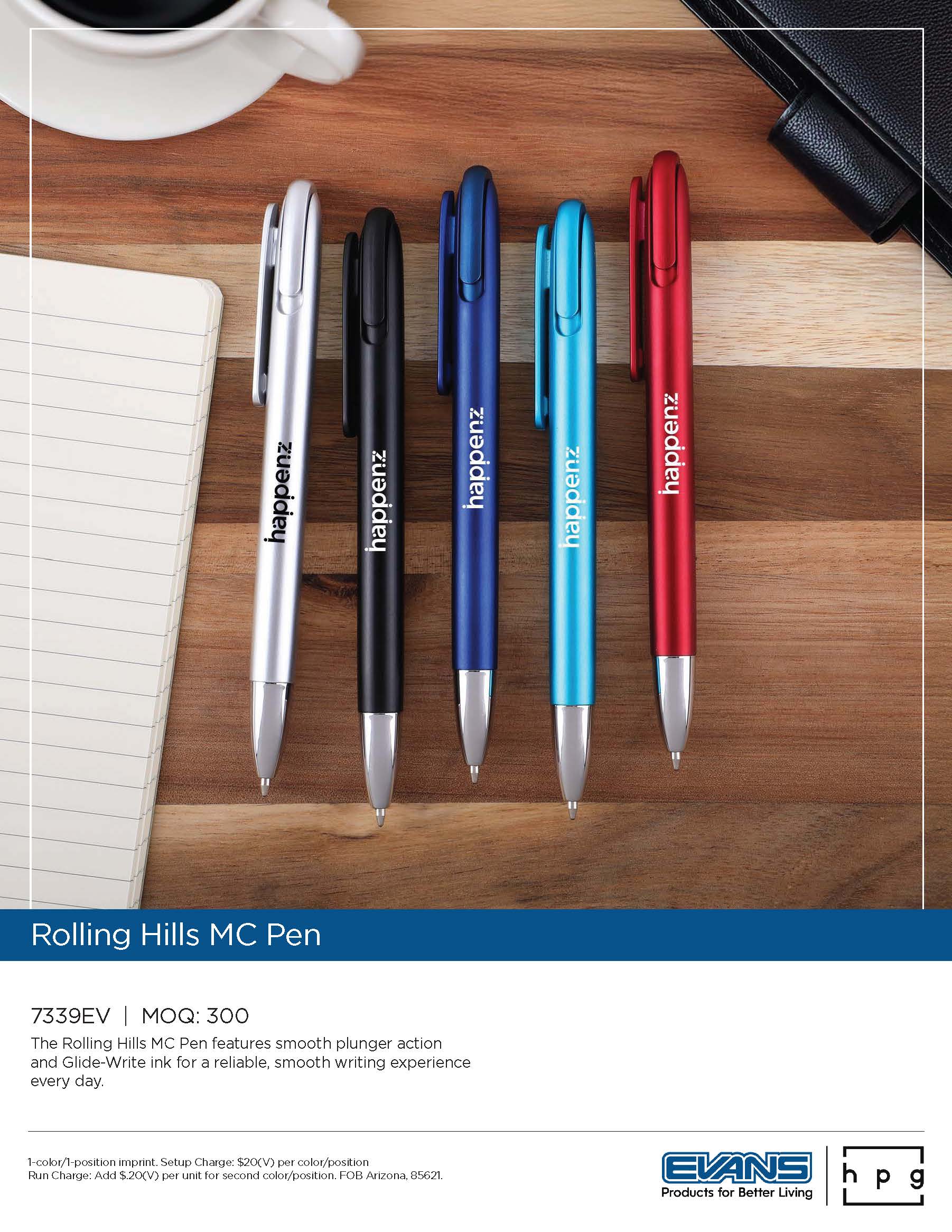 7339EV Rolling Hills MC Pen